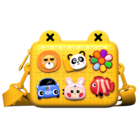 Yellow Color Kids Crossbody Bag | Dongguan Changying Sponge Products Co ...