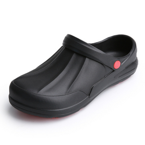 Oil resistant and non-slip chef safety shoes